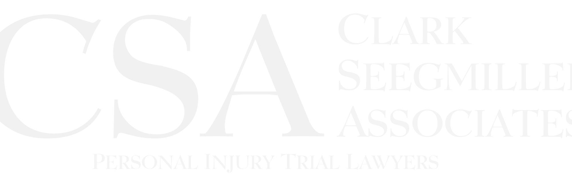 A black and white logo for the criminal defense association.